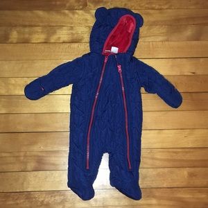 Koala baby 0-3m winter bunting snowsuit nwot